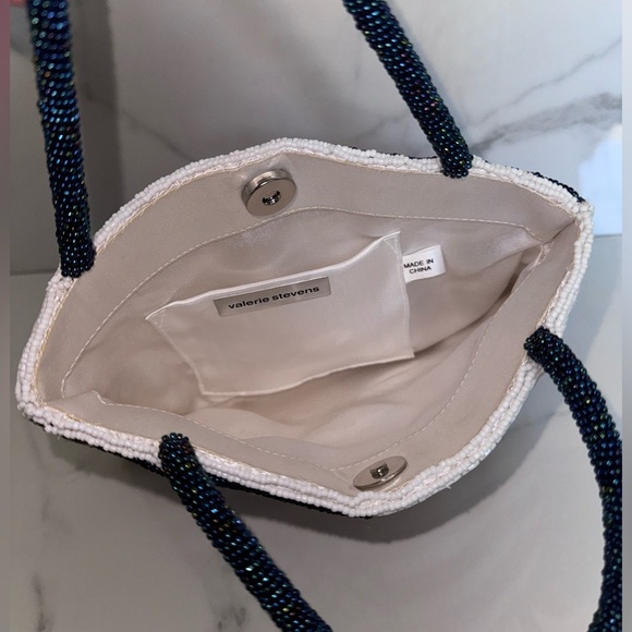 Valerie Stevens Patriotic Beaded Bag- Vintage - Picture 5 of 12